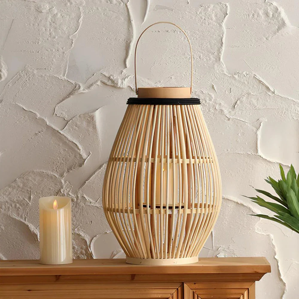 Lumen Woven Bamboo Lantern