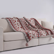 Drapée Tribal Pattern Sofa Throw