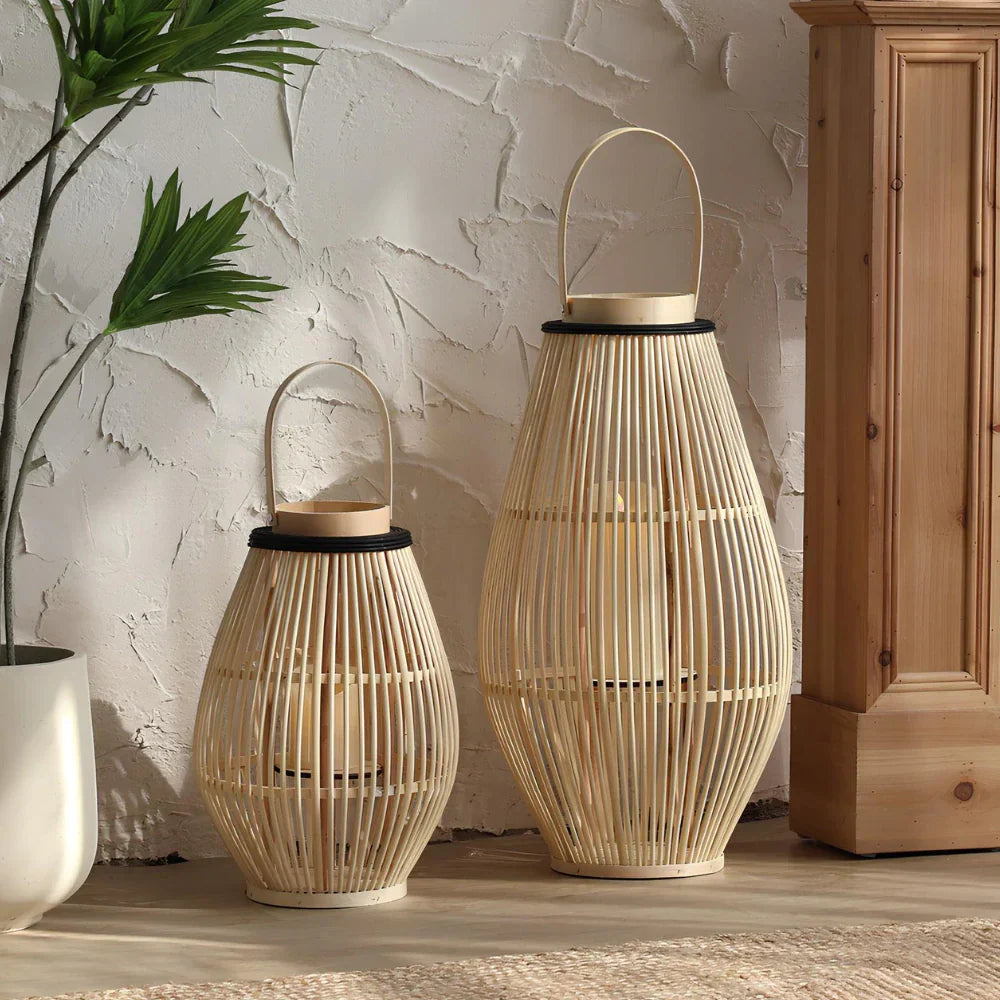 Lumen Woven Bamboo Lantern