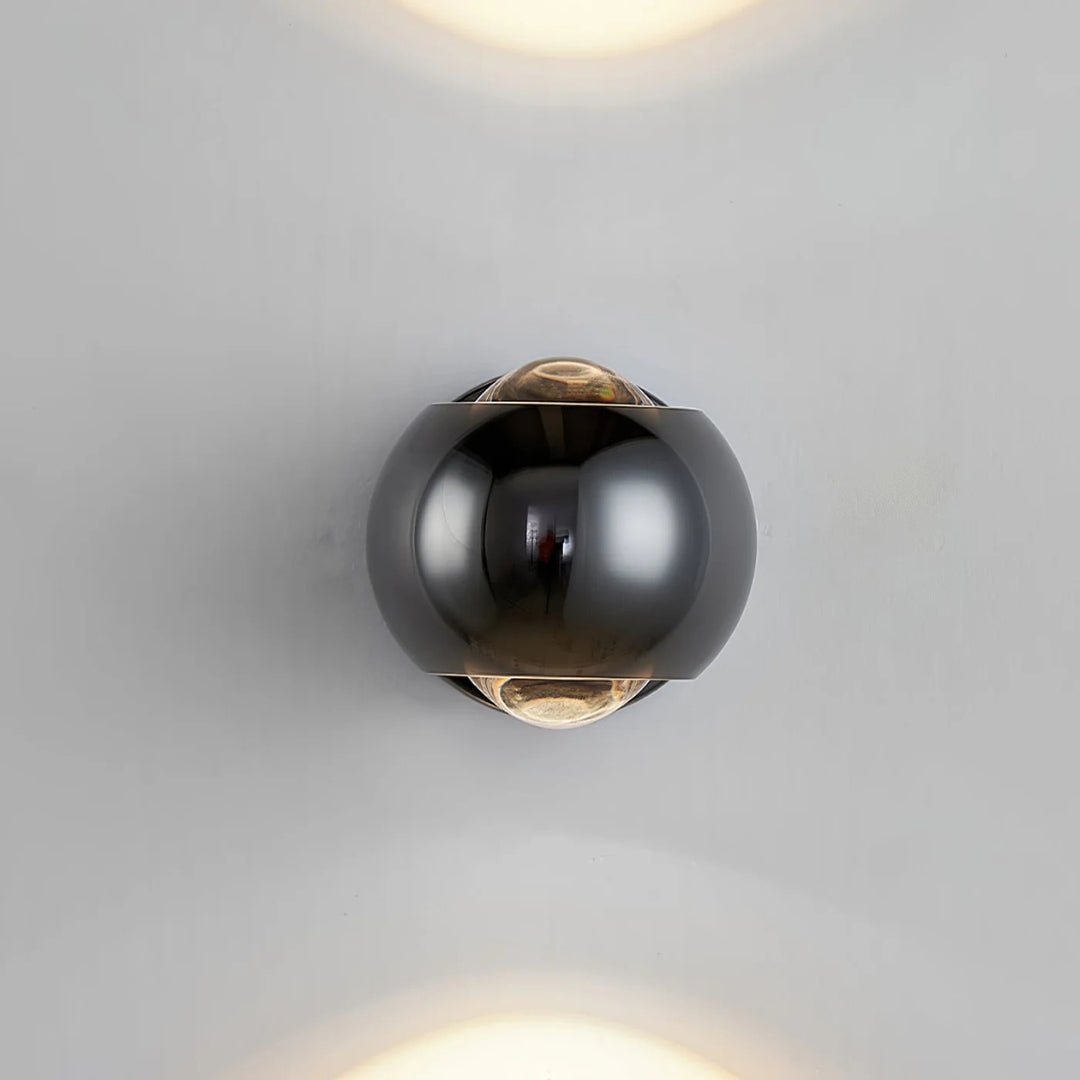 Lumen Hourglass Crystal Wall Sconce