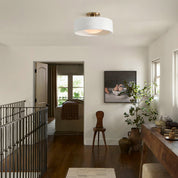 Lumen Porcelain Ceiling Light