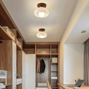 Lumen French Cream Bauhaus Ceiling Light