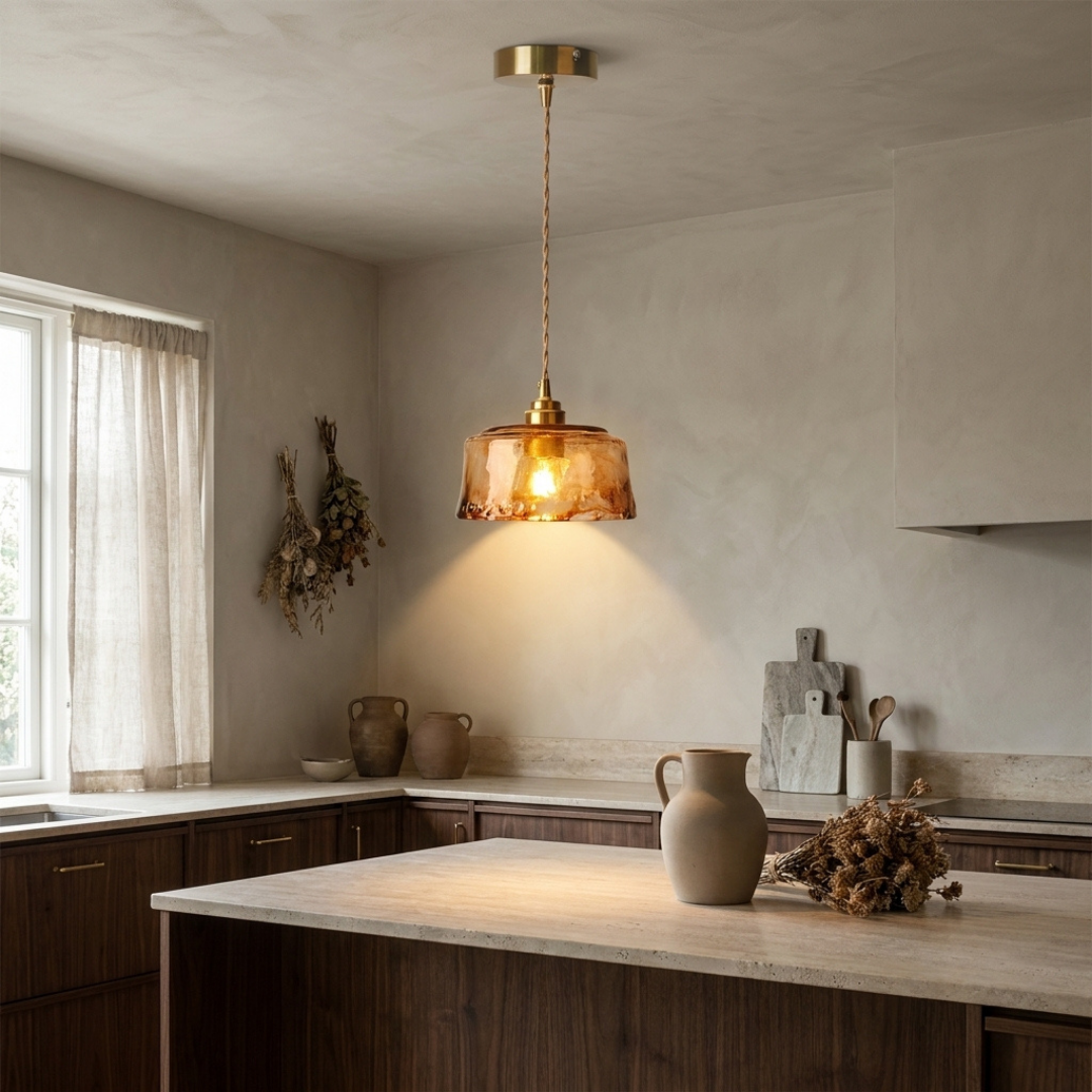 Lumen Handcrafted Glass Pendant