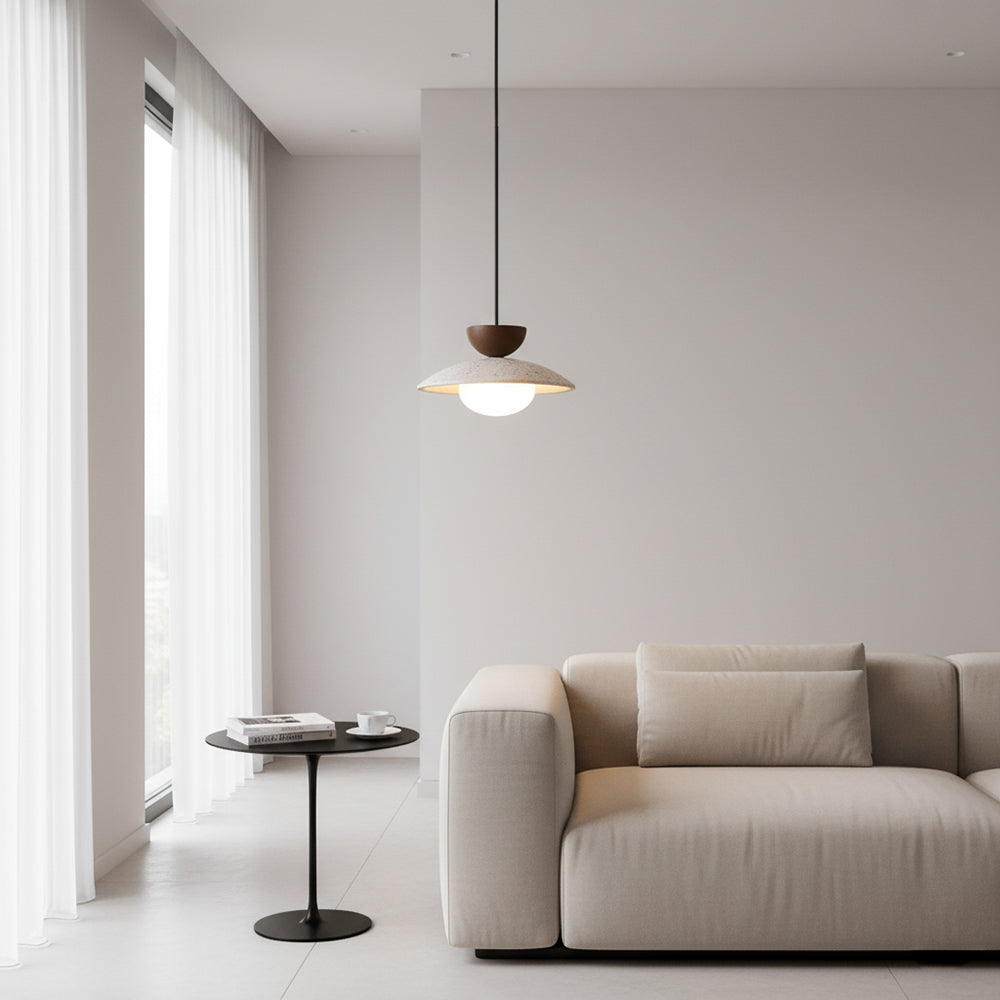 Lumen Tia Travertine Pendant
