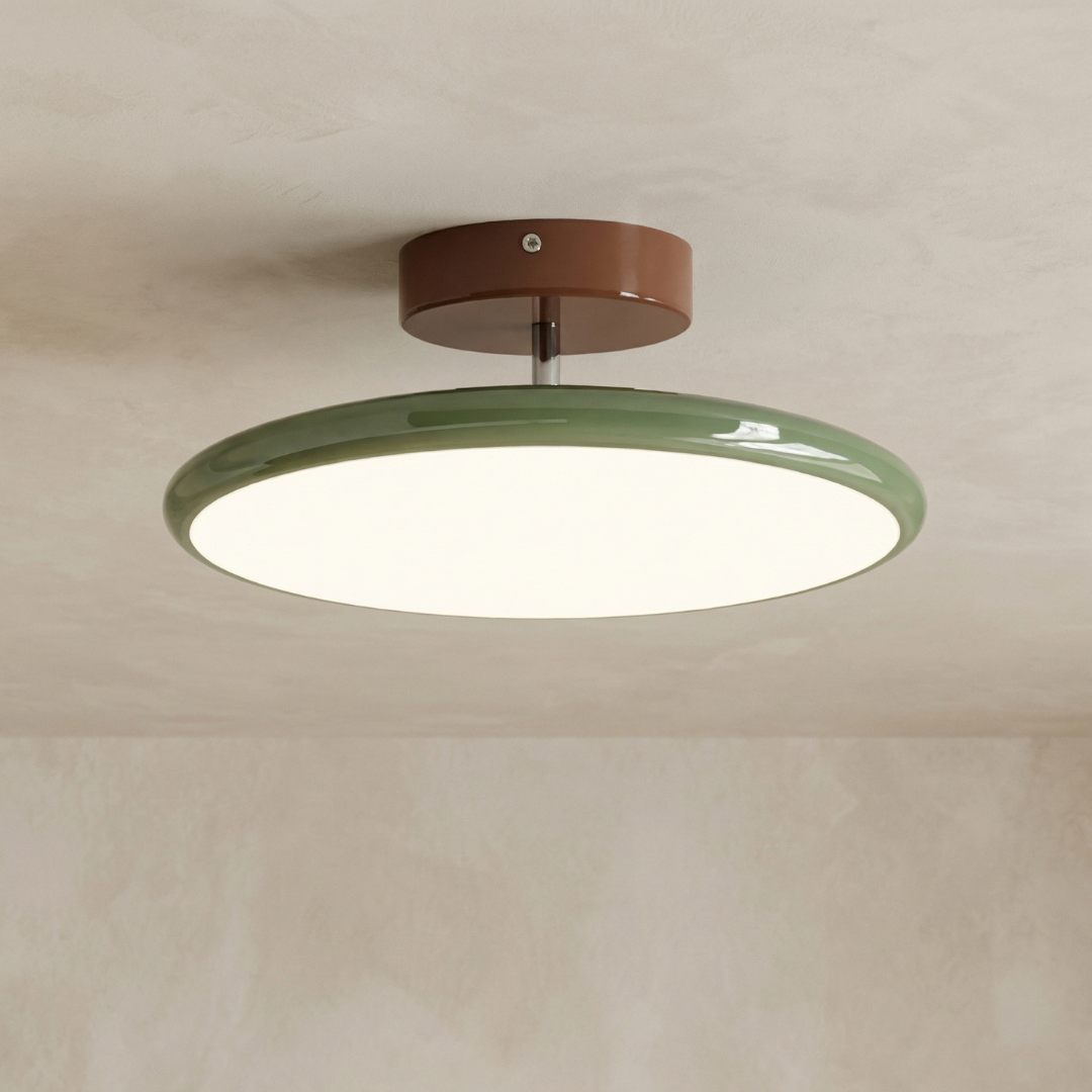 Lumen French Cream Acrylic Ceiling Light