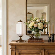 Lumen French Cream Glass Table Lamp