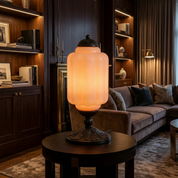 Lumen French Cream Glass Table Lamp