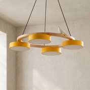 Lumen Bird Round Chandelier