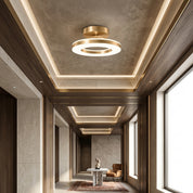Lumen Iron Hallway LED Ceiling Light
