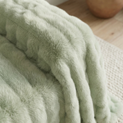 Drapée Faux Rabbit Fur Sofa Cover