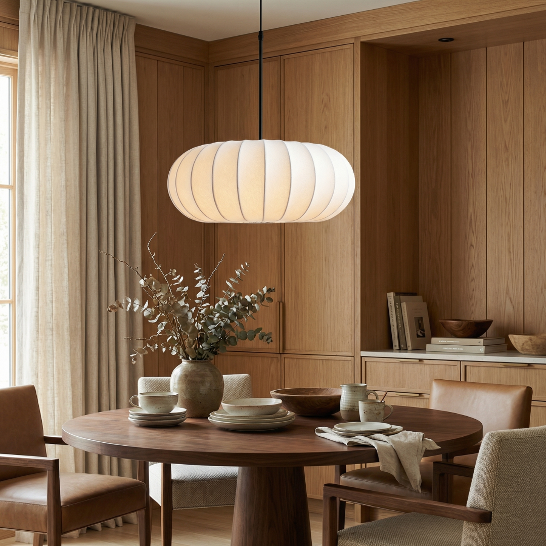 Lumen Verona Silk Pendant Light