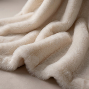 Drapée Faux Rabbit Fur Sofa Cover