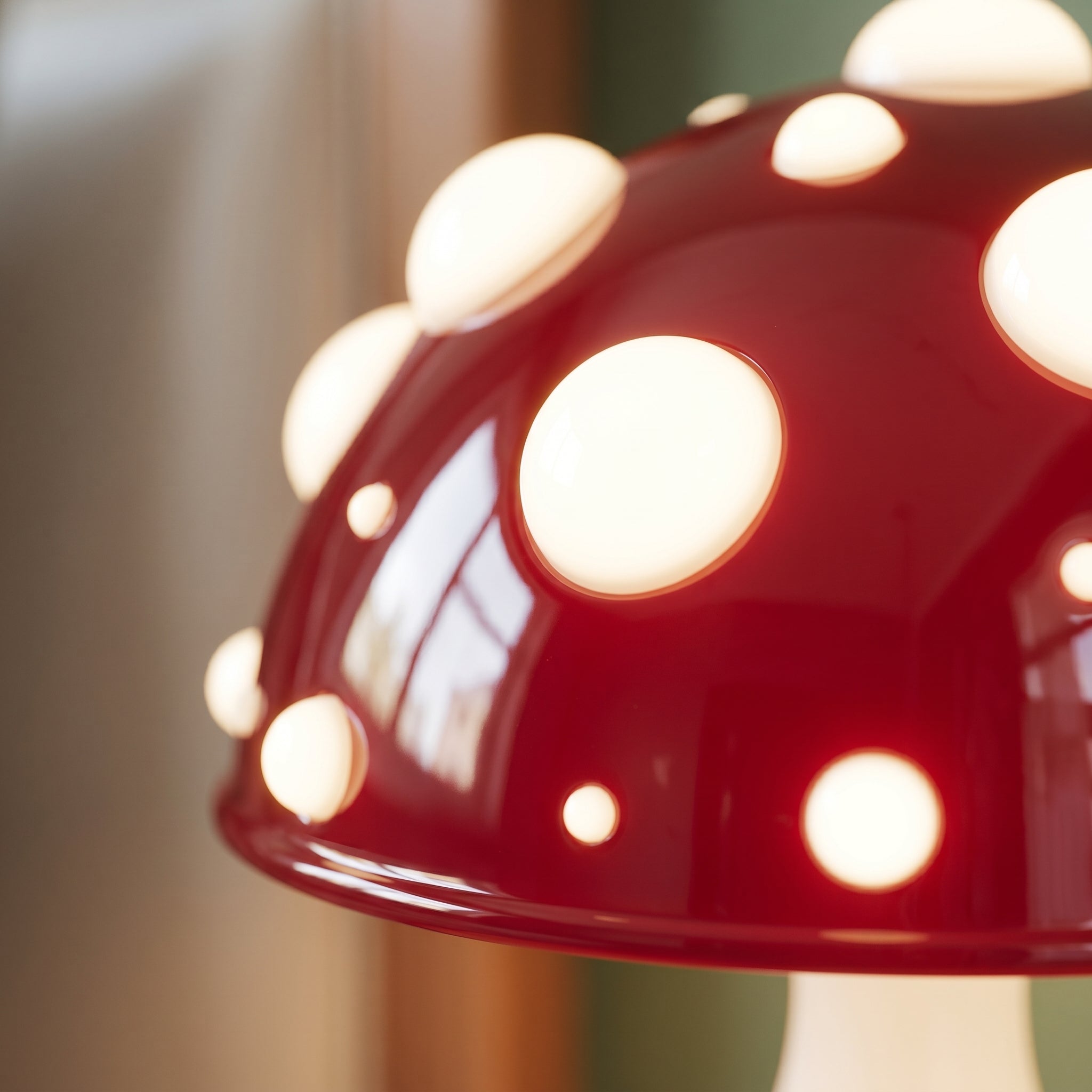 Lumen Amanita Mushroom Table Lamp
