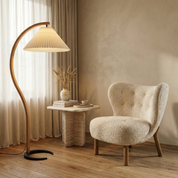 Lumen Caprani Wooden Floor Lamp