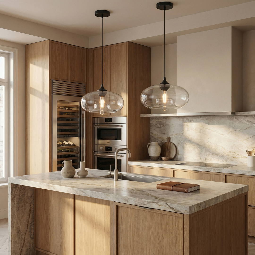 Lumen Glass Ball Pendant