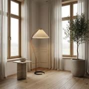 Lumen Caprani Wooden Floor Lamp