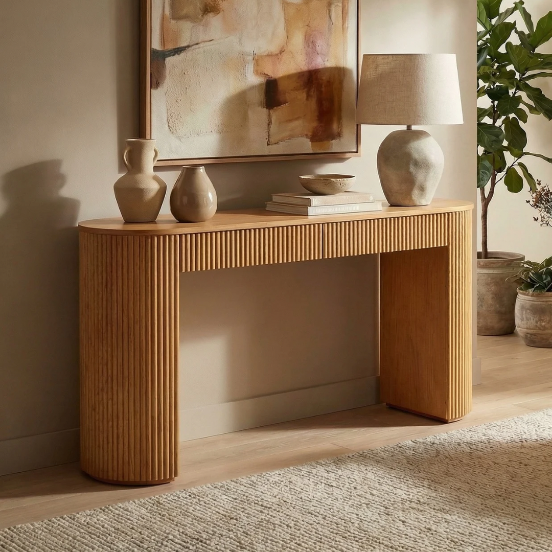 Atelier Oval Console Table