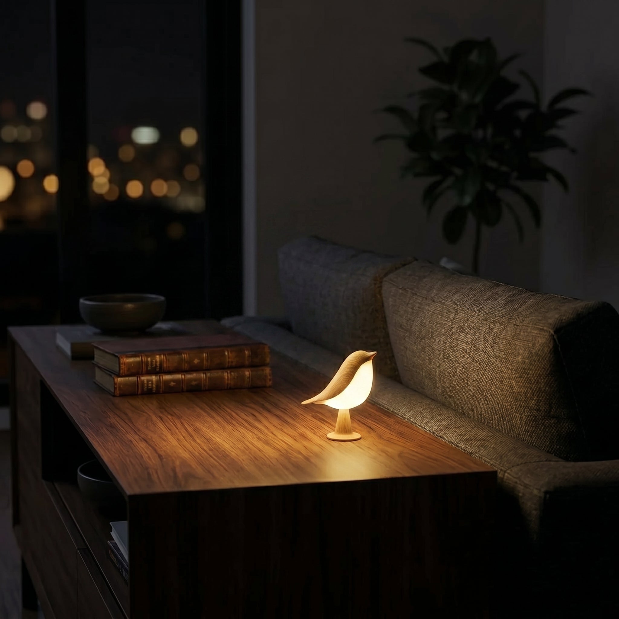 Lumen Avira Bird Table Lamp