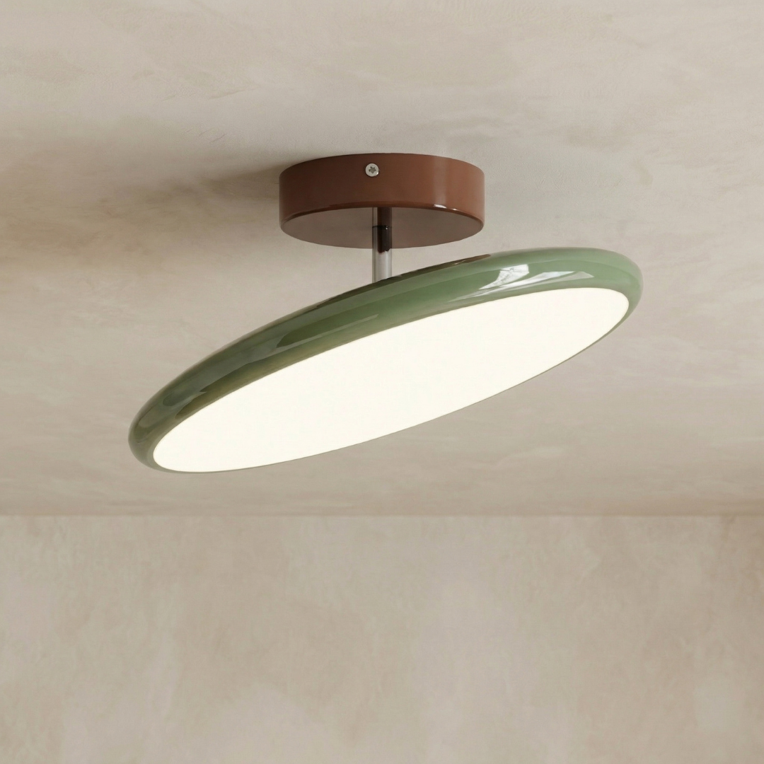 Lumen French Cream Acrylic Ceiling Light