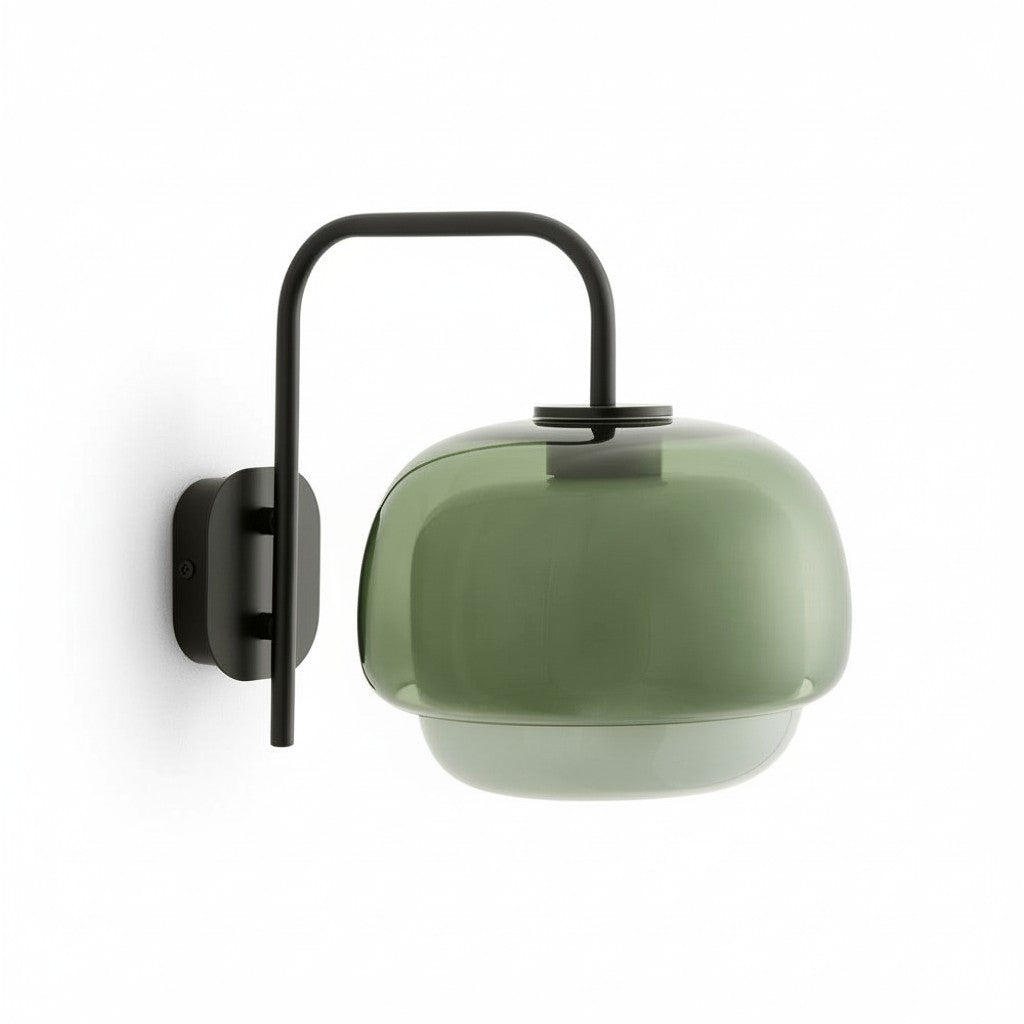 Lumen Tove Glass Shade Wall Sconce