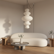 Lumen Akari Juni Rice Paper Pendant Light
