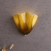 Lumen Skirt Shell Glass Wall Light