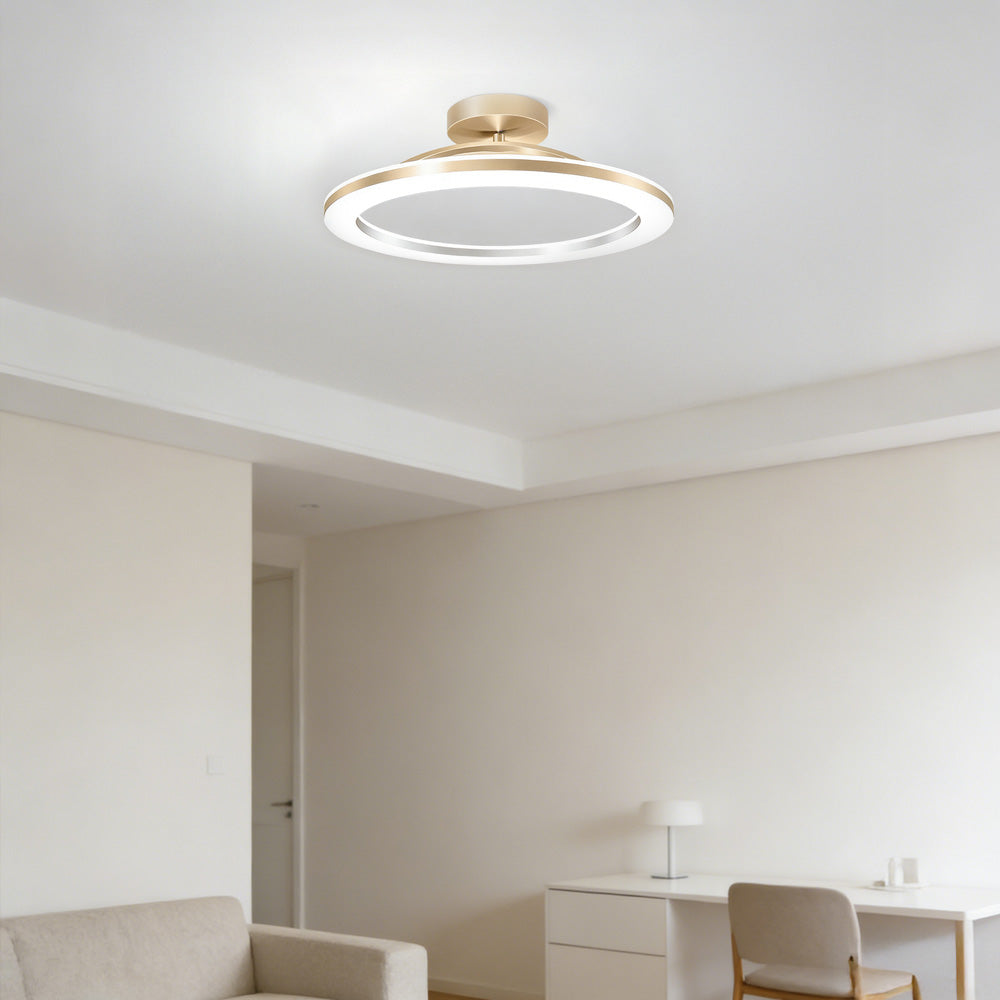 Lumen Iron Hallway LED Ceiling Light