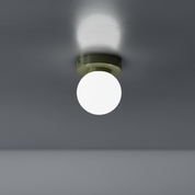 Lumen Frosted Globe Wall Sconce