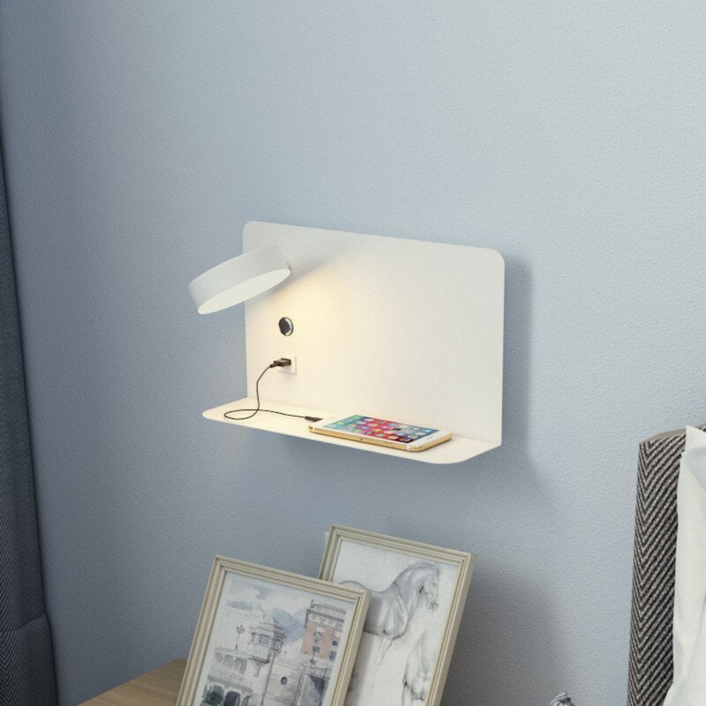 Lumen Shelf Wall Sconce USB