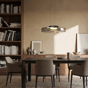 Lumen Carla Bauhaus Glass Pendant Light