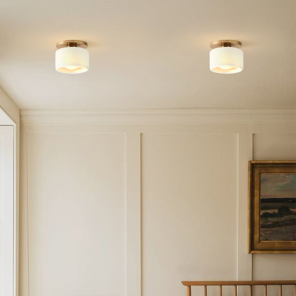 Lumen Porcelain Ceiling Light