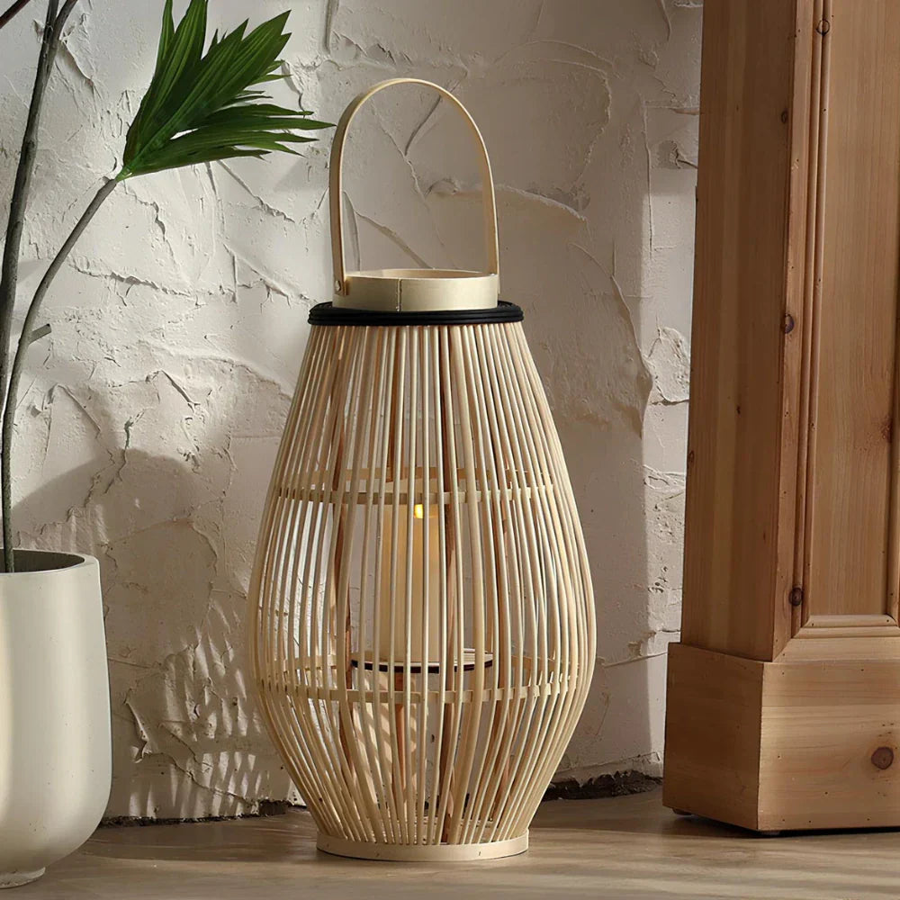 Lumen Woven Bamboo Lantern