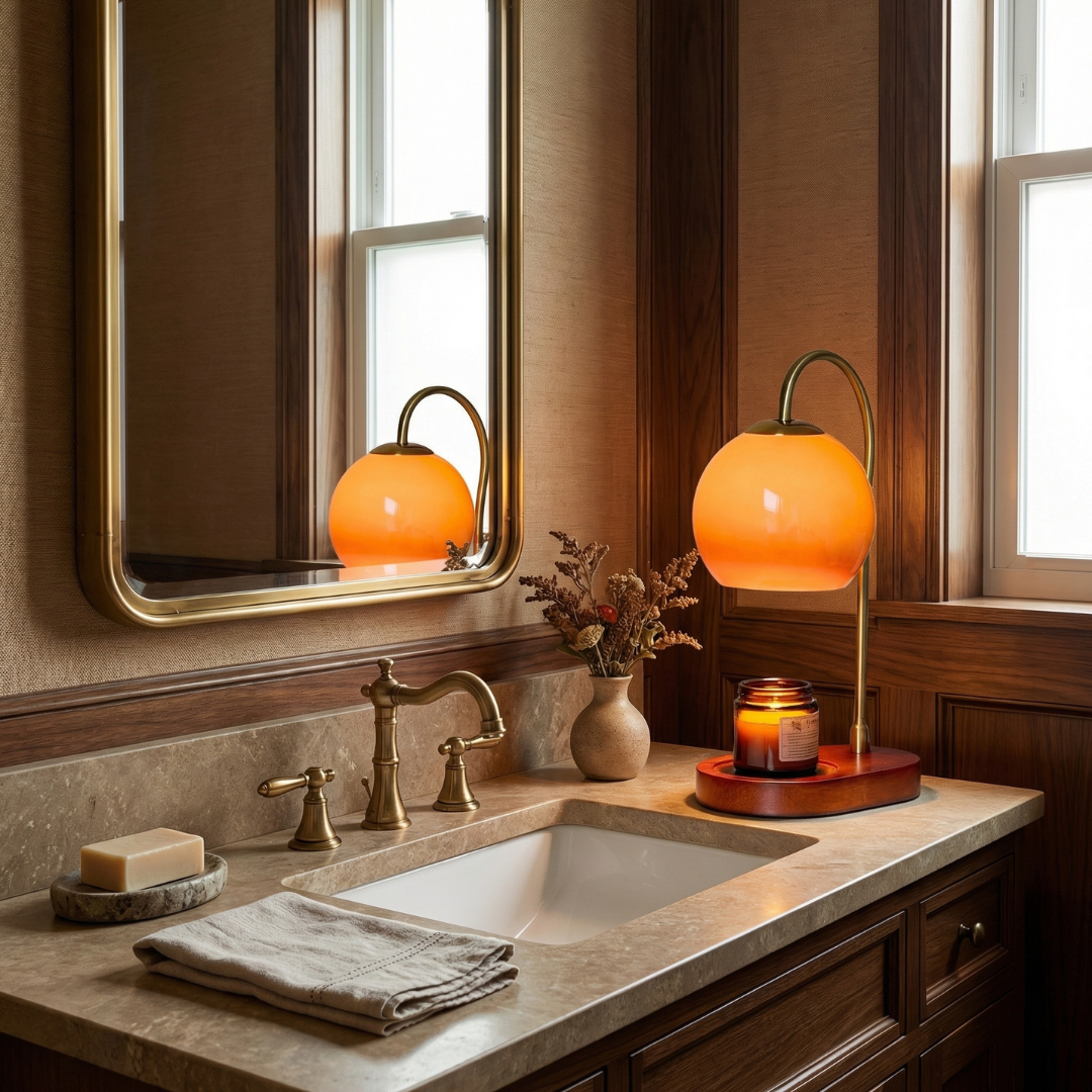 Lumen Candle Warmer Table Lamp