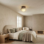 Lumen Piedra Stone Ceiling Light