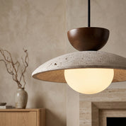 Lumen Tia Travertine Pendant