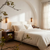 Lumen Tersus Travertine Wall Light
