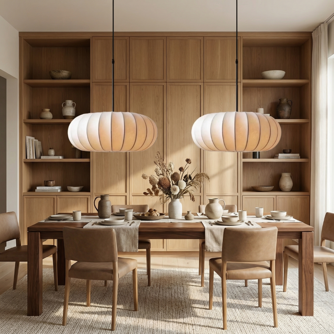 Lumen Verona Silk Pendant Light