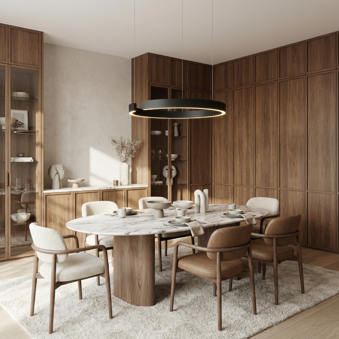 Lumen Orbit Circle Pendant Light