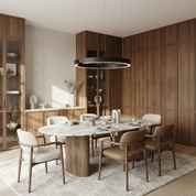 Lumen Orbit Circle Pendant Light