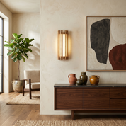 Lumen Regina Walnut Wall Lamp