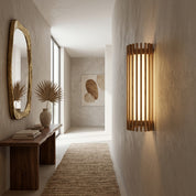 Lumen Regina Walnut Wall Lamp