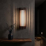 Lumen Regina Walnut Wall Lamp
