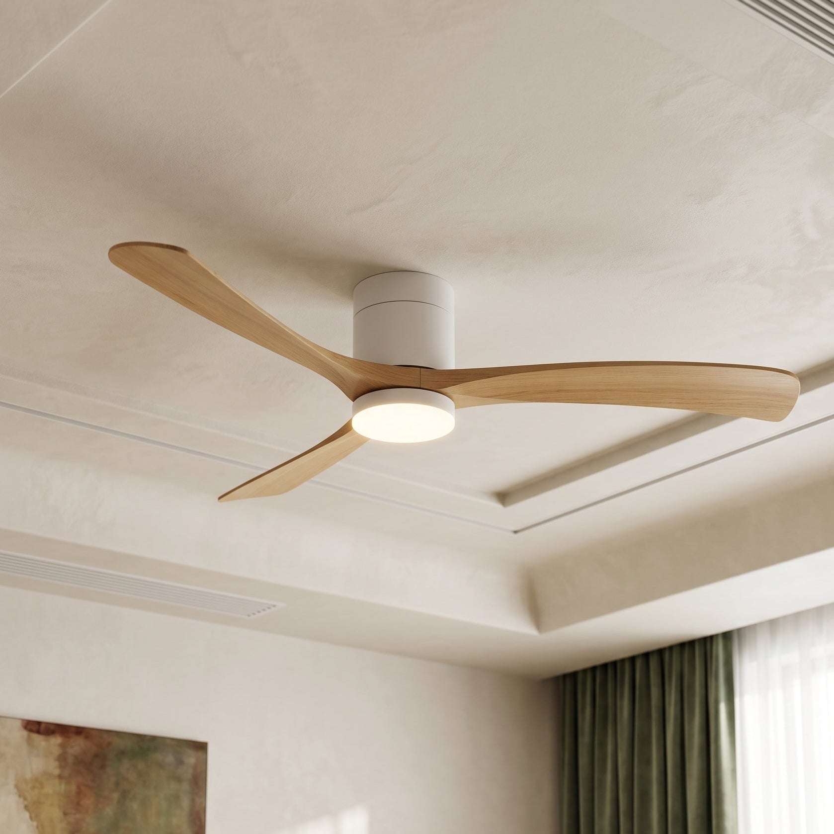 Lumen Contemporary Ceiling Fan Light