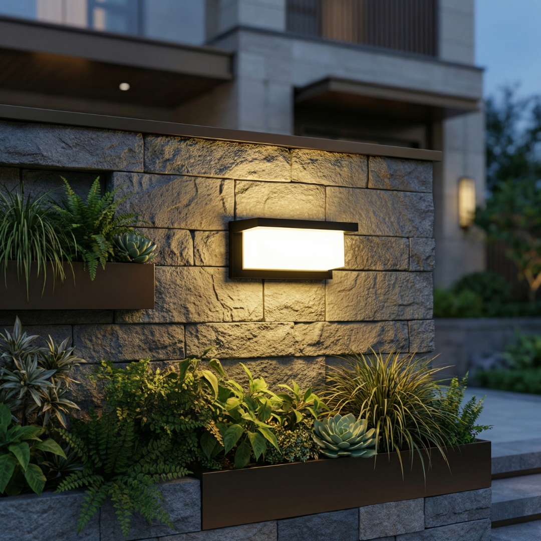 Lumen Outdoor Waterproof Motion Sensor Wall Light