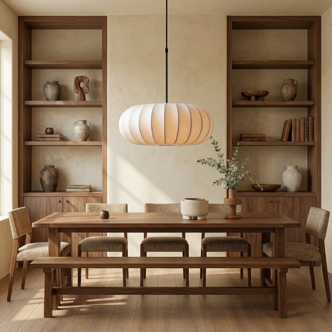 Lumen Verona Silk Pendant Light