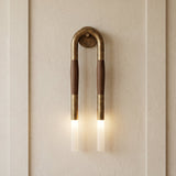 Lumen Horsehair Artistic Wall Sconce