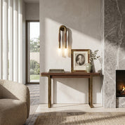 Lumen Horsehair Artistic Wall Sconce