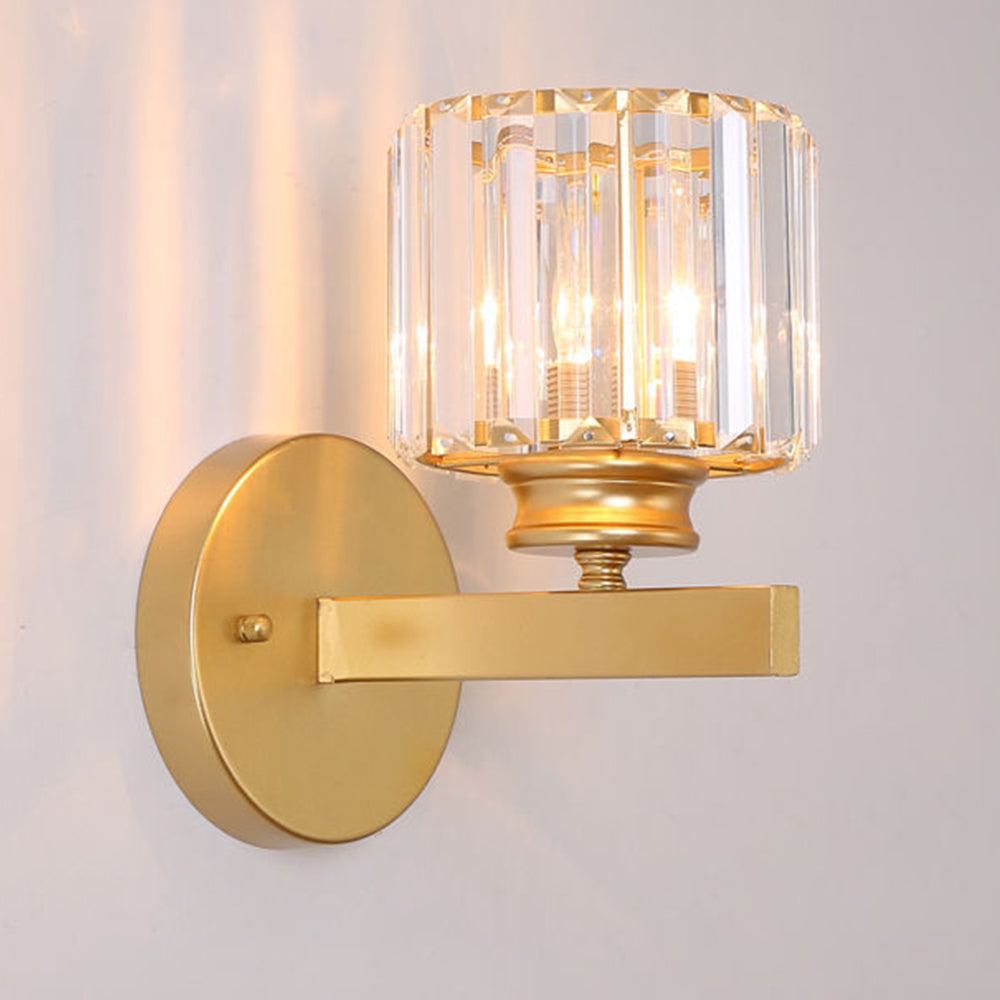 Lumen Crystal Hallway Wall Light