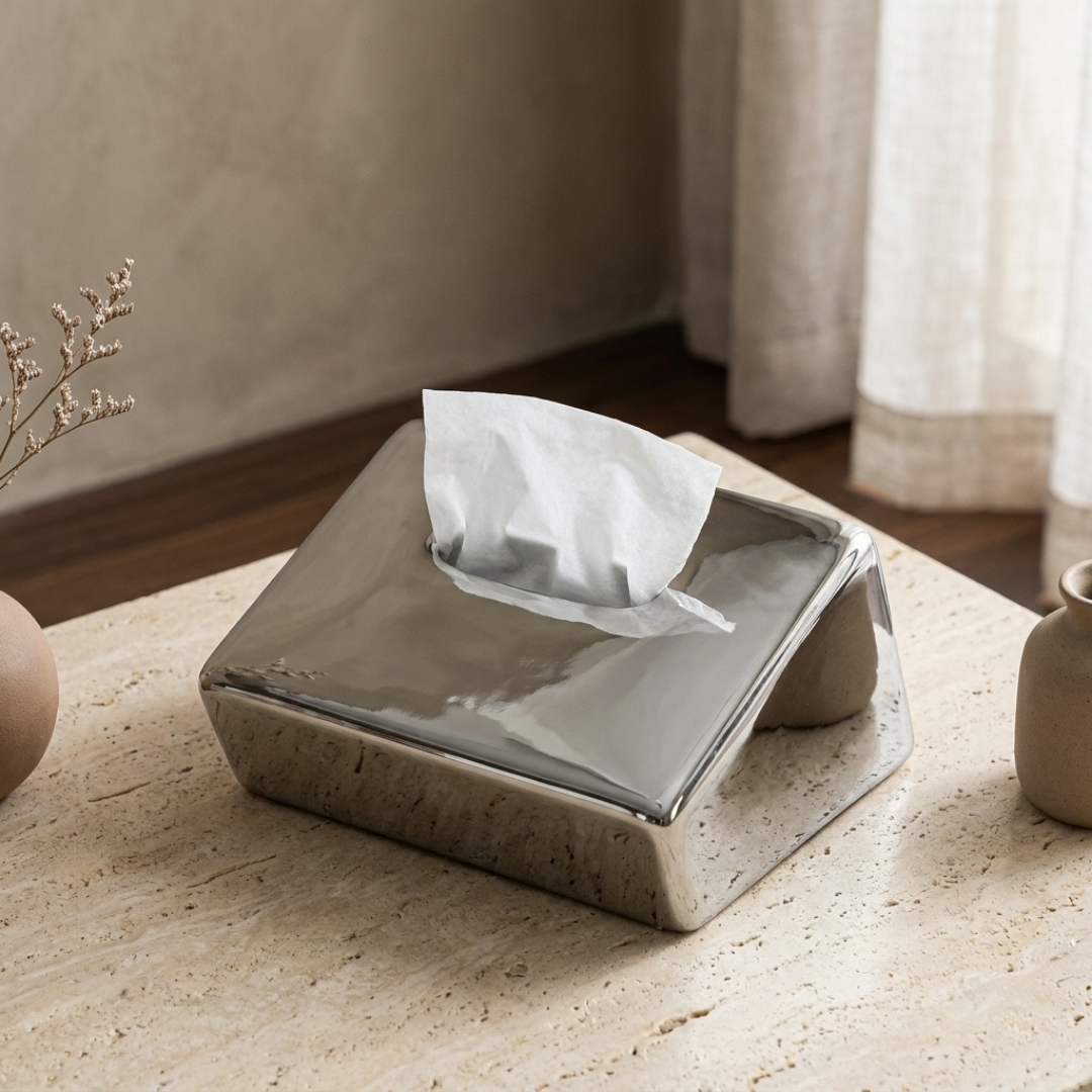 Atelier Geometric Tissue Box