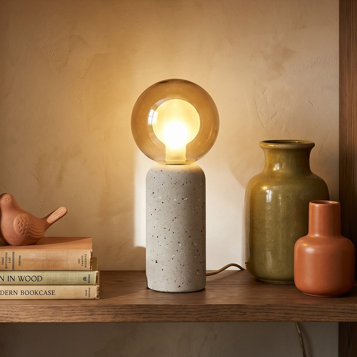 Lumen Stilla Orb Table Lamp